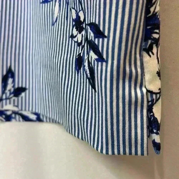 S.C & CO. Skort Size 14 Floral Stretchy Spandex Summer Walk Hike Golf Pockets - Picture 5 of 8